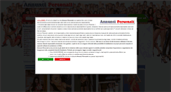 Desktop Screenshot of annuncipersonali.net